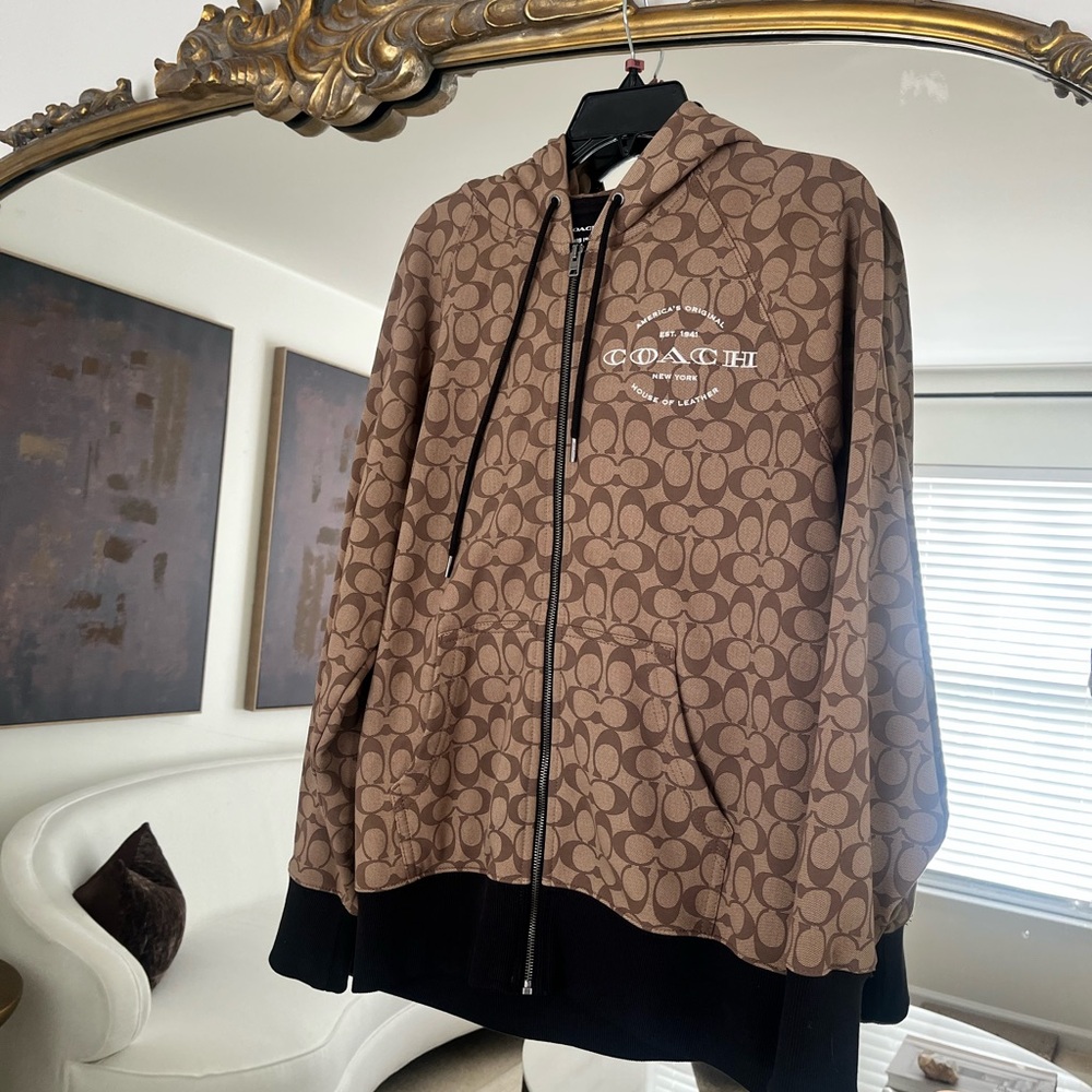 Coach zip up